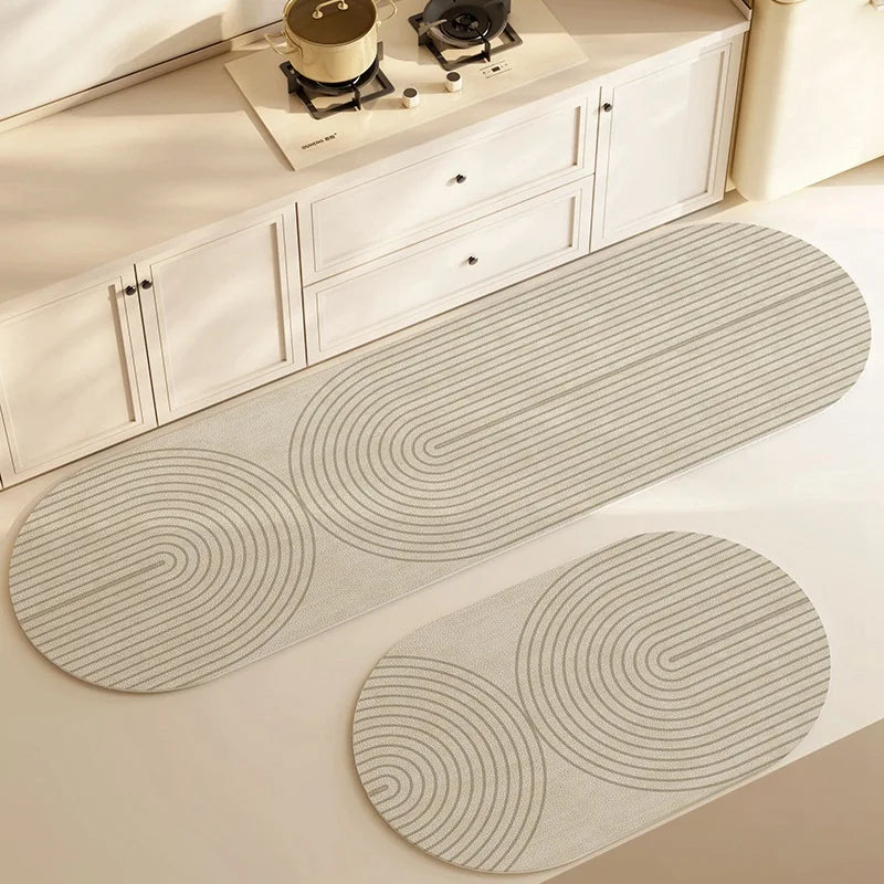 Soft Aqua Bathroom Mat | Absorbent & Anti-Slip
