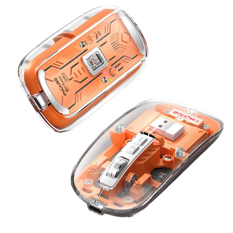 Quiet Optical Wireless Computer Mouse