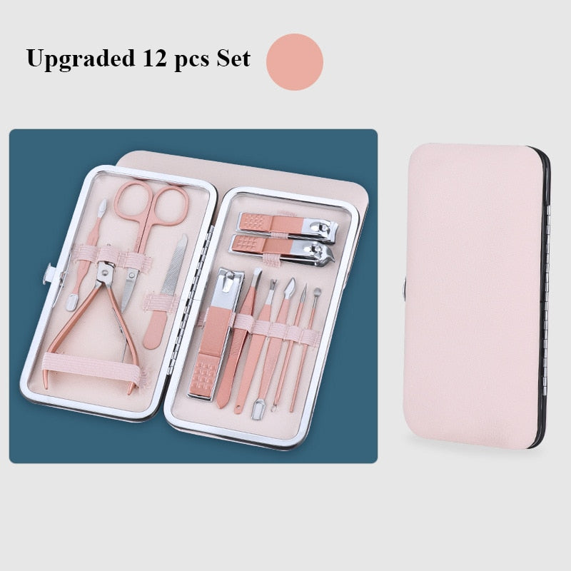 Premium Stainless Steel Nail Care Kit
