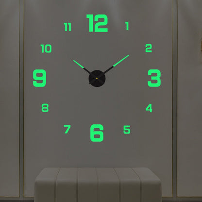 Modern Glow Quiet Wall Clock