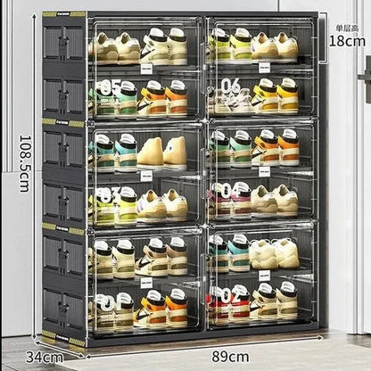 Compact Shoe Storage Rack Organizer
