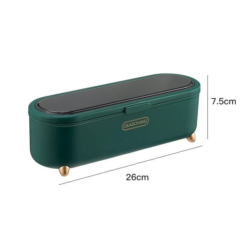Compact Adjustable Spice Storage Container