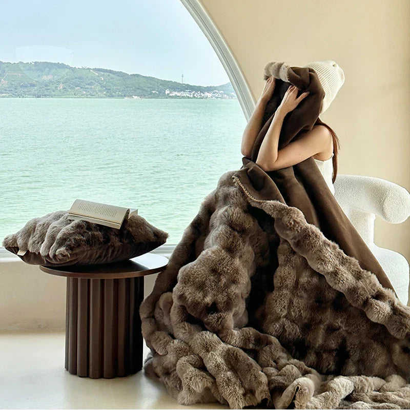 Soft Plush Winter Duvet Cover Set