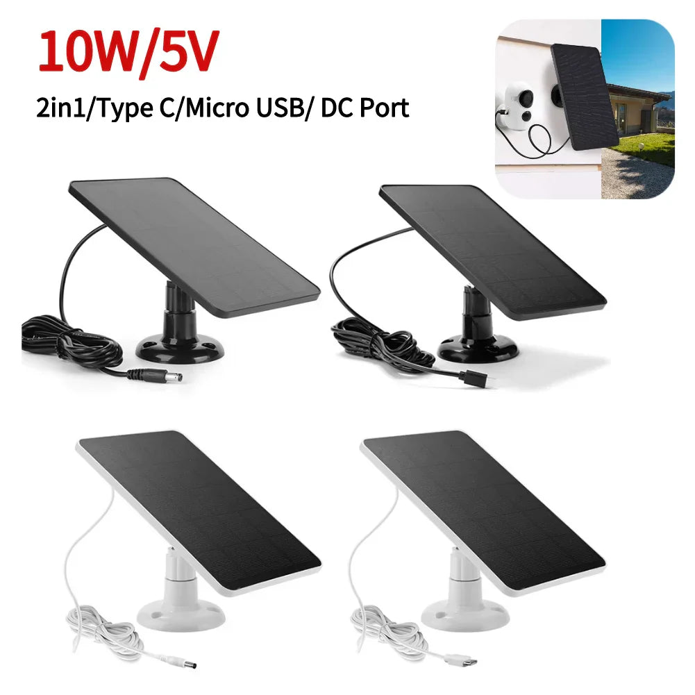 Portable 10W Waterproof Solar Charger Panel
