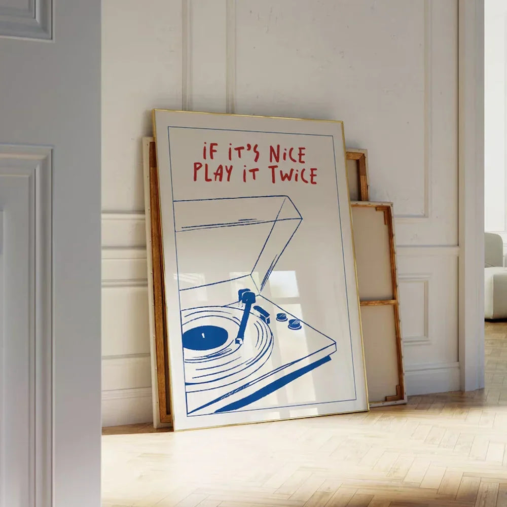 Fun Music Quote Wall Decor