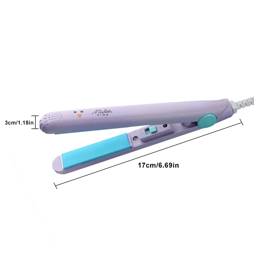 Compact Dual Function Mini Hair Straightener