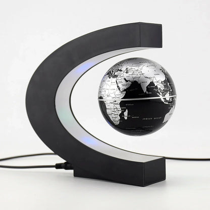 Glowing Globe Lamp with Floating Motion Effect