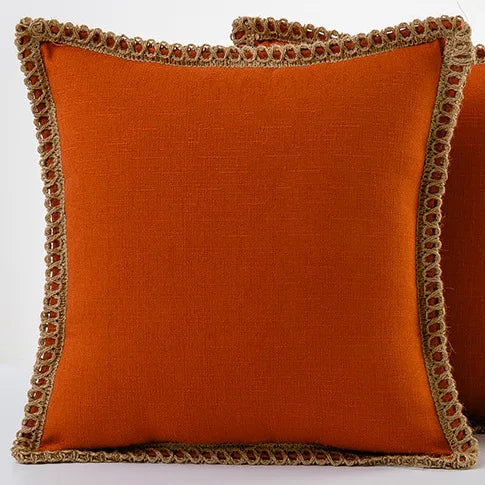 Vibrant Decorative Pillow in Classic Design