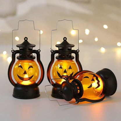 Small Spooky Pumpkin Pendant Light