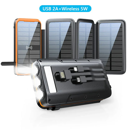 Portable Solar Charger 43800mAh Fast Charge Power Bank - Befez
