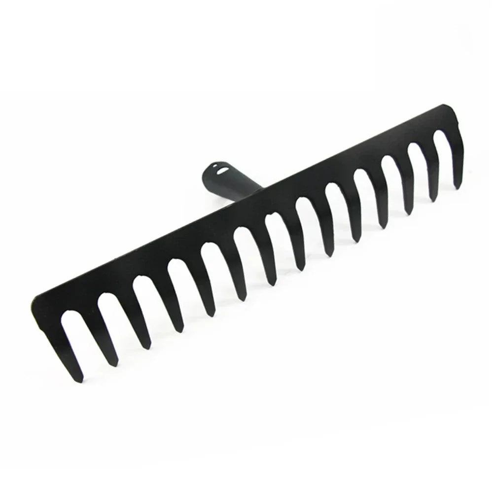Heavy Duty Stainless Steel Garden Rake 14 Tines