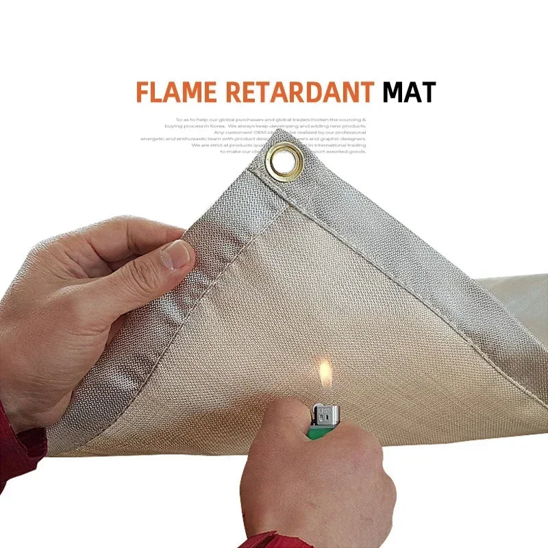 Flameproof Outdoor Camping Mat | Fire Resistant & Durable