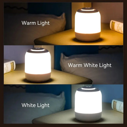 Compact Dimmable LED Table Lamp with Touch Control