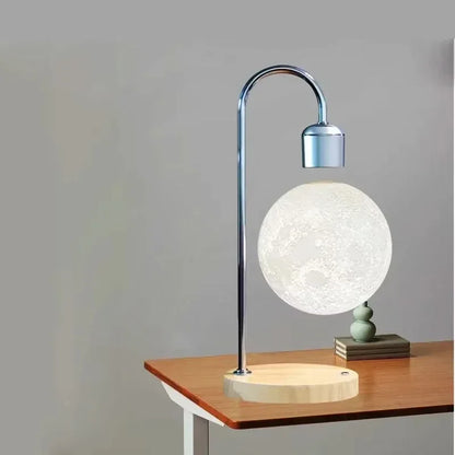 Floating LED Night Lamp with Wireless Charger