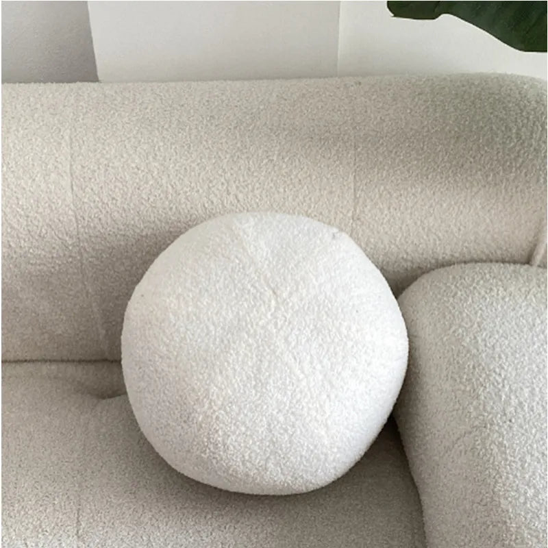 Soft Abstract Throw Pillow