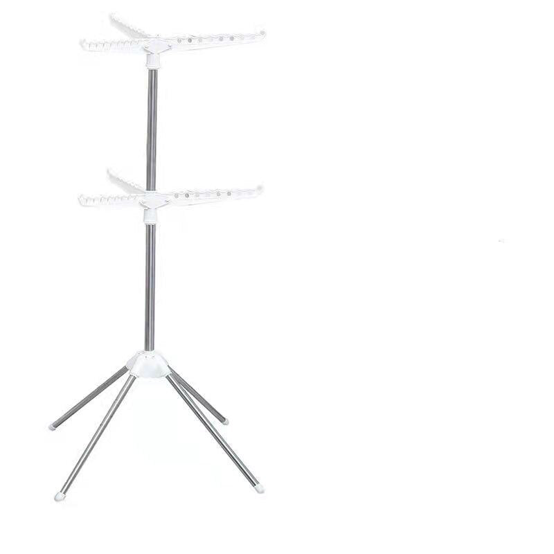 Compact Folding Metal Clothes Dryer Rack