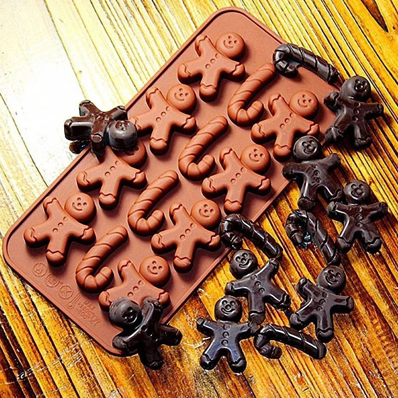 Easy Release Silicone Gingerbread Baking Mold - Befez