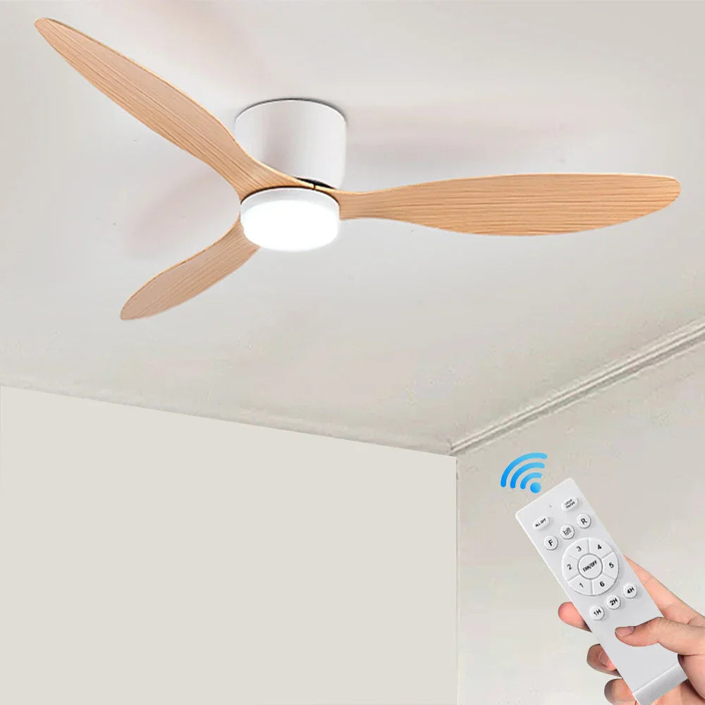 Modern Ceiling Fan With LED Light