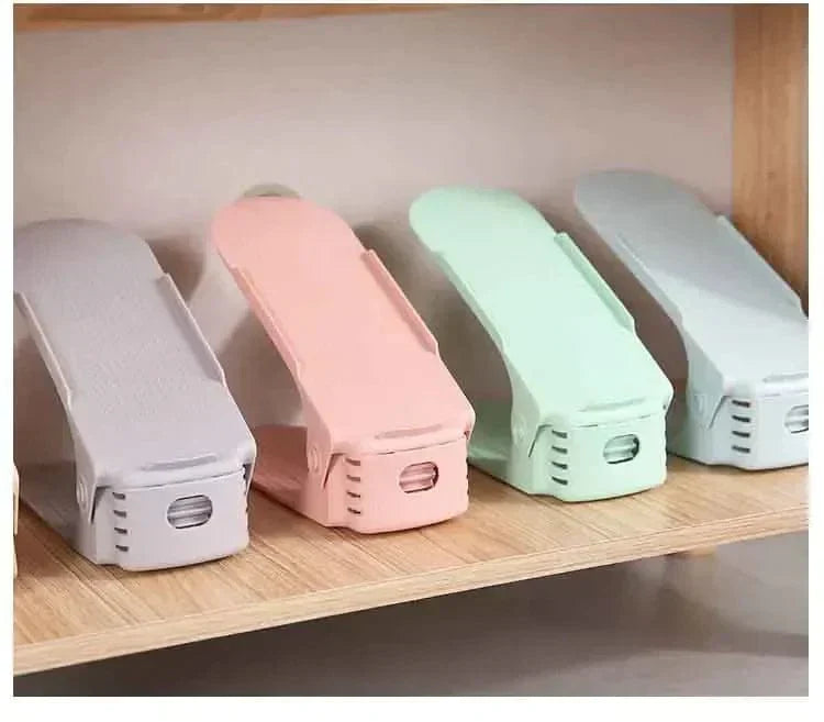 Space Saving 4 Piece Shoe Organizer