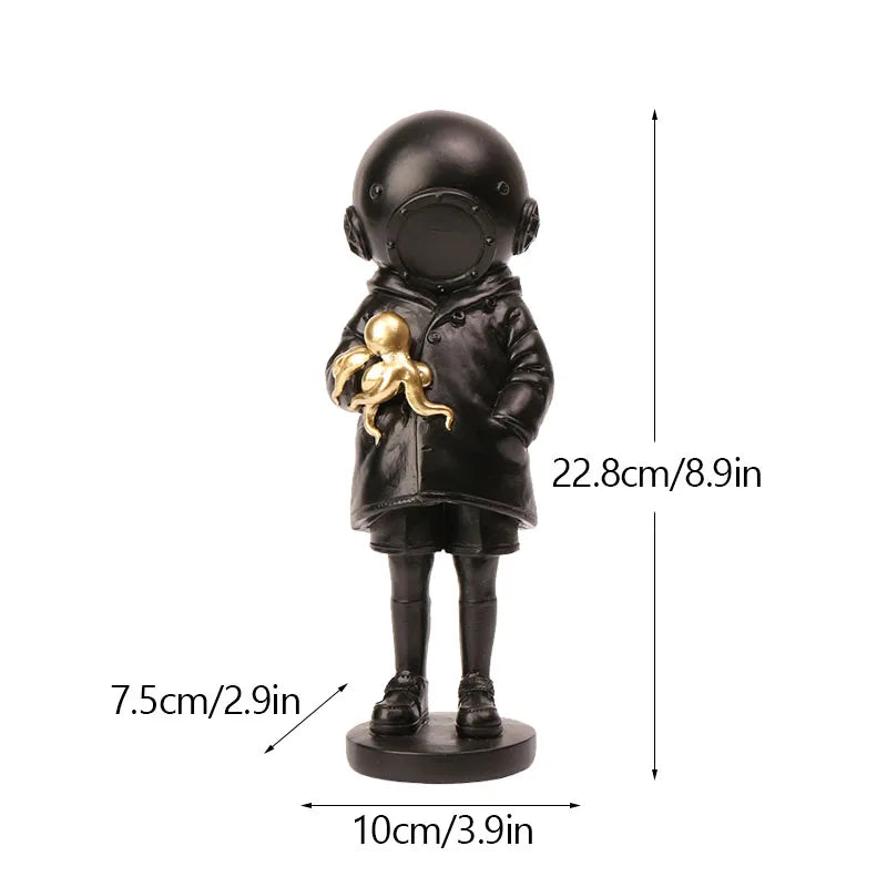 Befez | Banksy Figurine Set | Iconic Pop Art Decor
