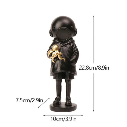Befez | Banksy Figurine Set | Iconic Pop Art Decor