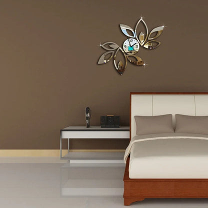 Modern 3D Wall Clock Decor