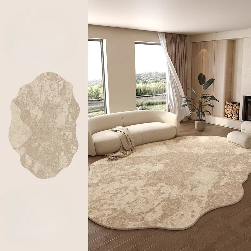 Soft Glow Plush Area Rug Lamp for Bed and Living Room