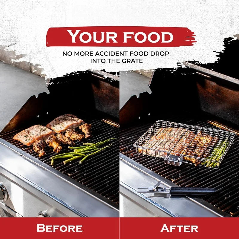 Compact Outdoor BBQ Grill Mat
