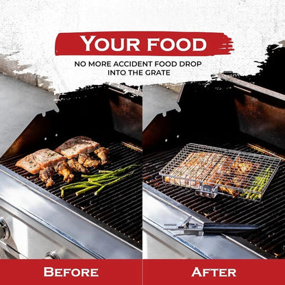 Compact Outdoor BBQ Grill Mat
