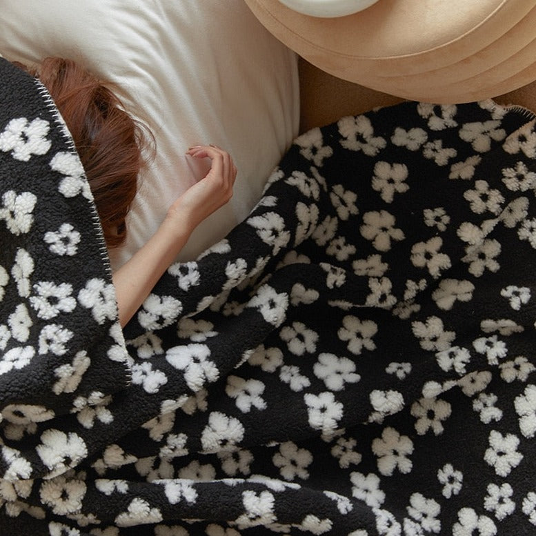 Warm Plaid Blanket Throw