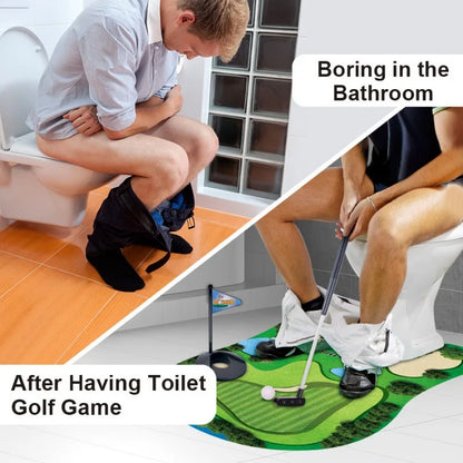 Fun Bathroom Golf Kit for Men