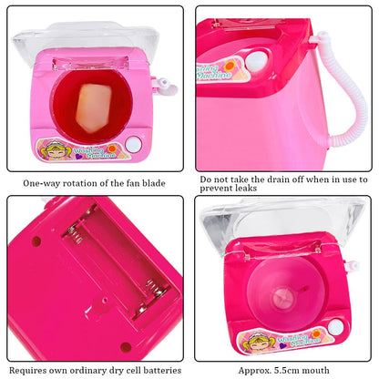 Portable Compact Makeup Brush Cleaner Tool