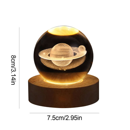 Sparkling Glass Orb Decorative Centerpiece