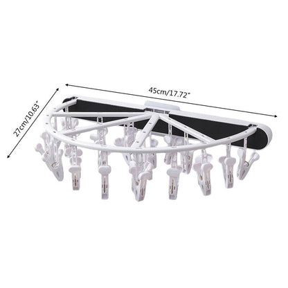 Space-Saving Foldable Sock Dryer Rack
