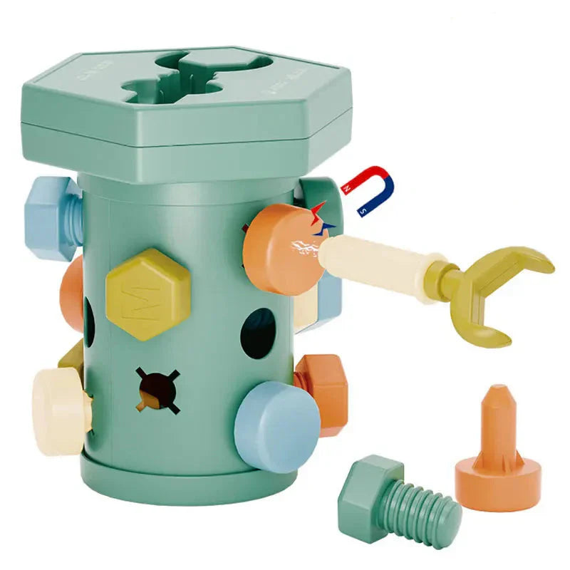 Learning Wooden Screw Toy Set - Befez