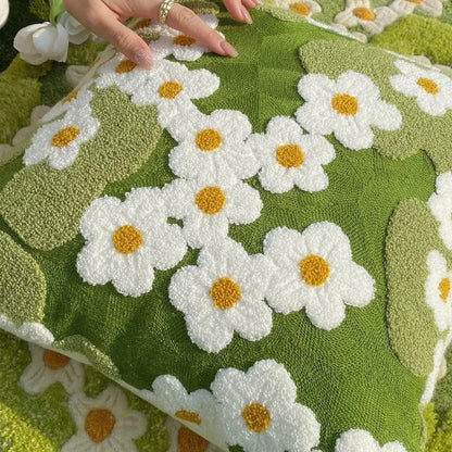 Colorful Floral Sewing Pillow Cover