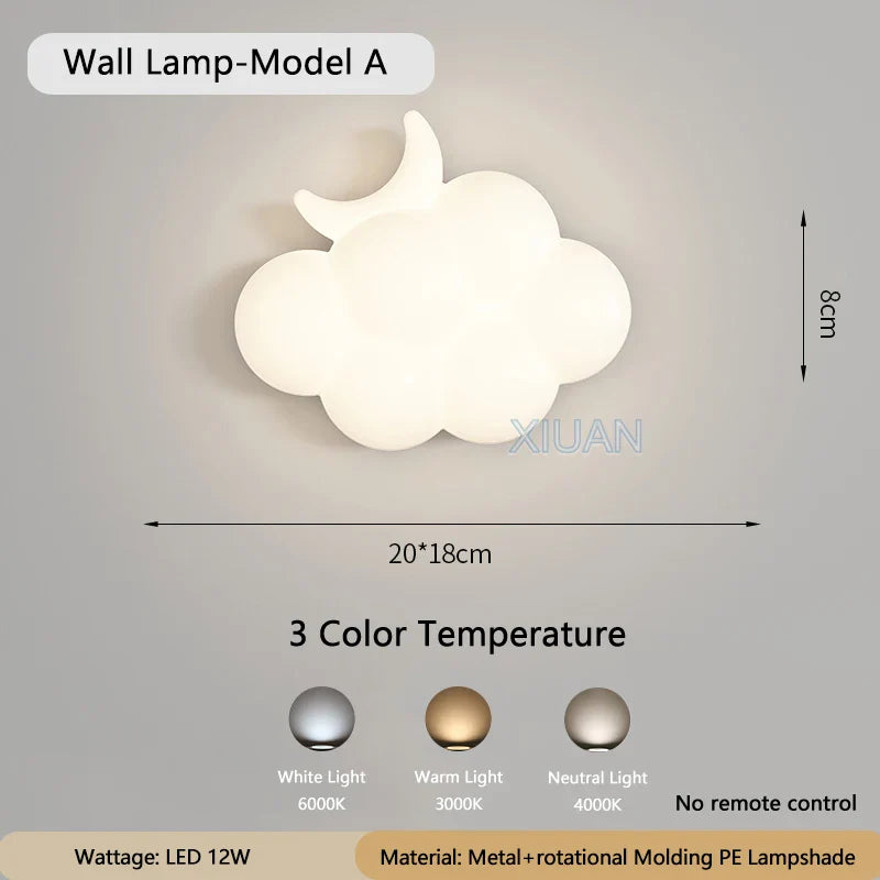 Kid's Bright LED Wall Lamp