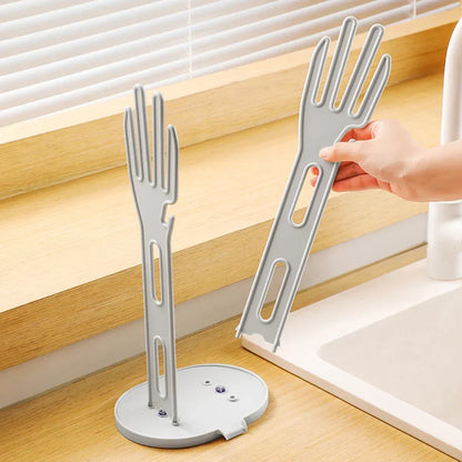 Compact Glove Drying Rack for Kitchen Use