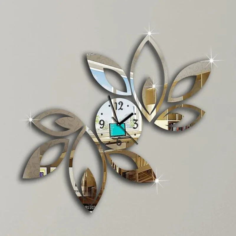 Modern 3D Wall Clock Decor