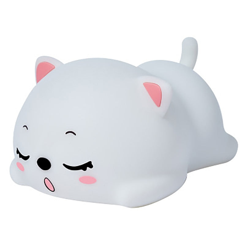 Cute Kitty Small LED Nightlight Lamp