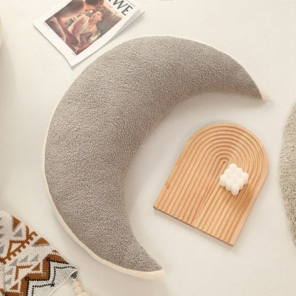 Soft Moon Shaped Pillow