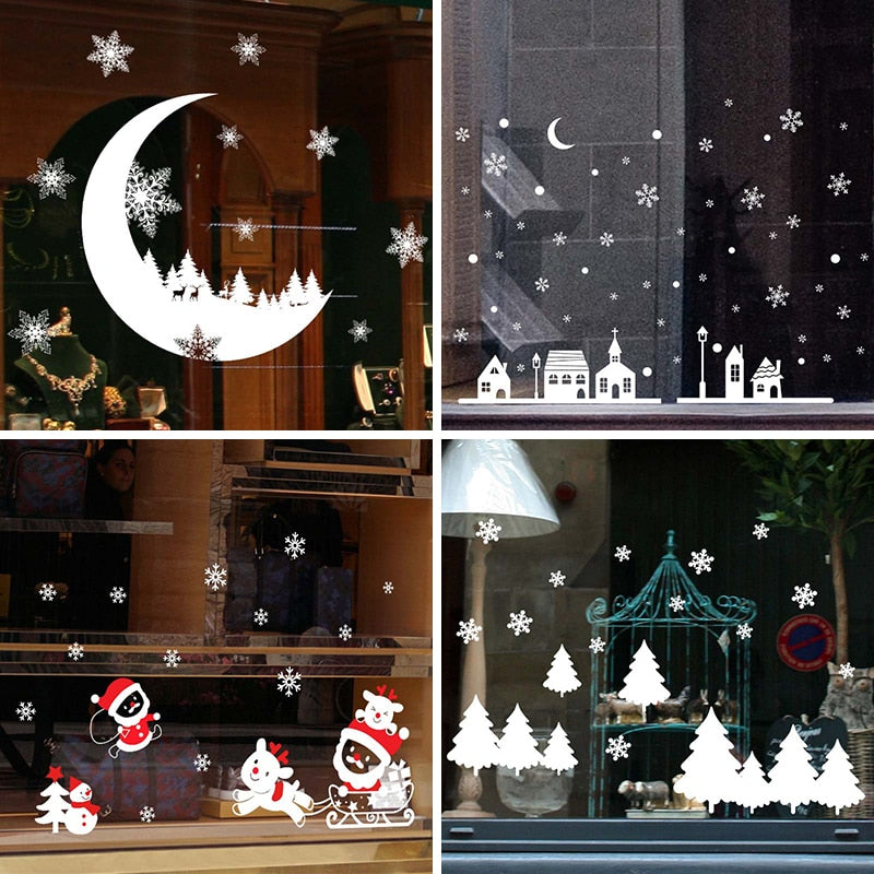 Fun Festive Holiday Window Decorations
