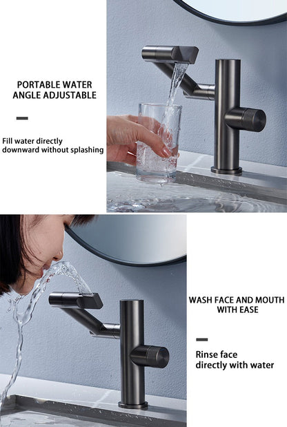 Stylish Automatic Rotating Waterfall Kitchen Faucet