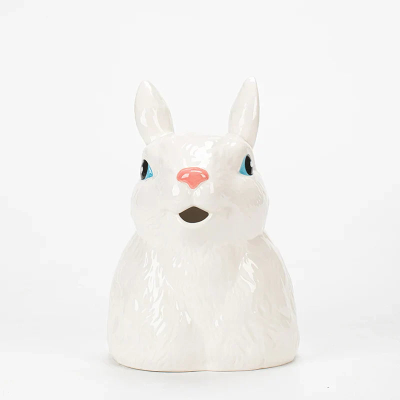 Adorable Rabbit Porcelain Vase