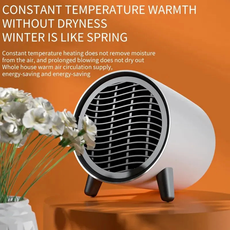 Compact 600W Electric Space Heater