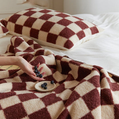 Warm Plaid Blanket Throw - Befez