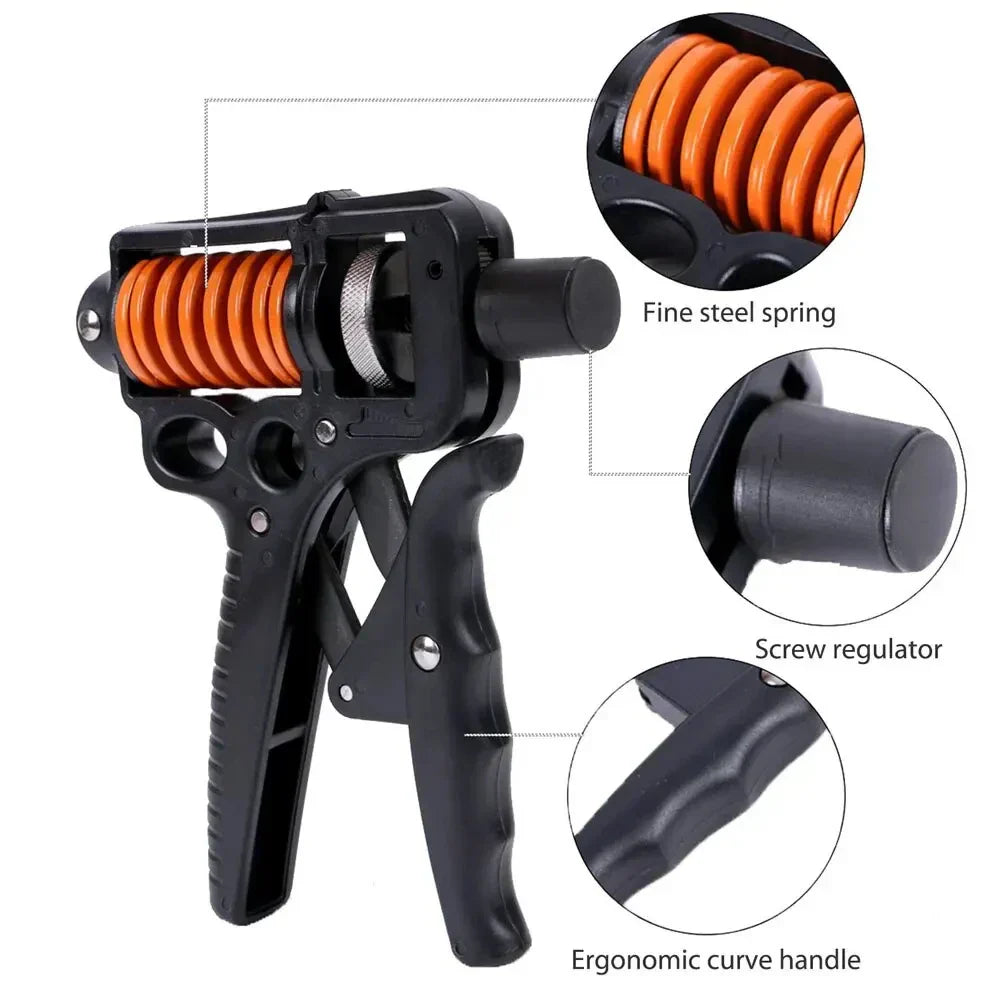 Compact 5-165kg Grip Strength Trainer for Hand Exercise