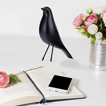 Stylish Bird Figurine Made of Resin