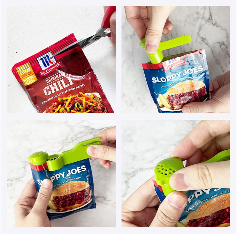 Space-Saving Wall Spice Rack Organizer