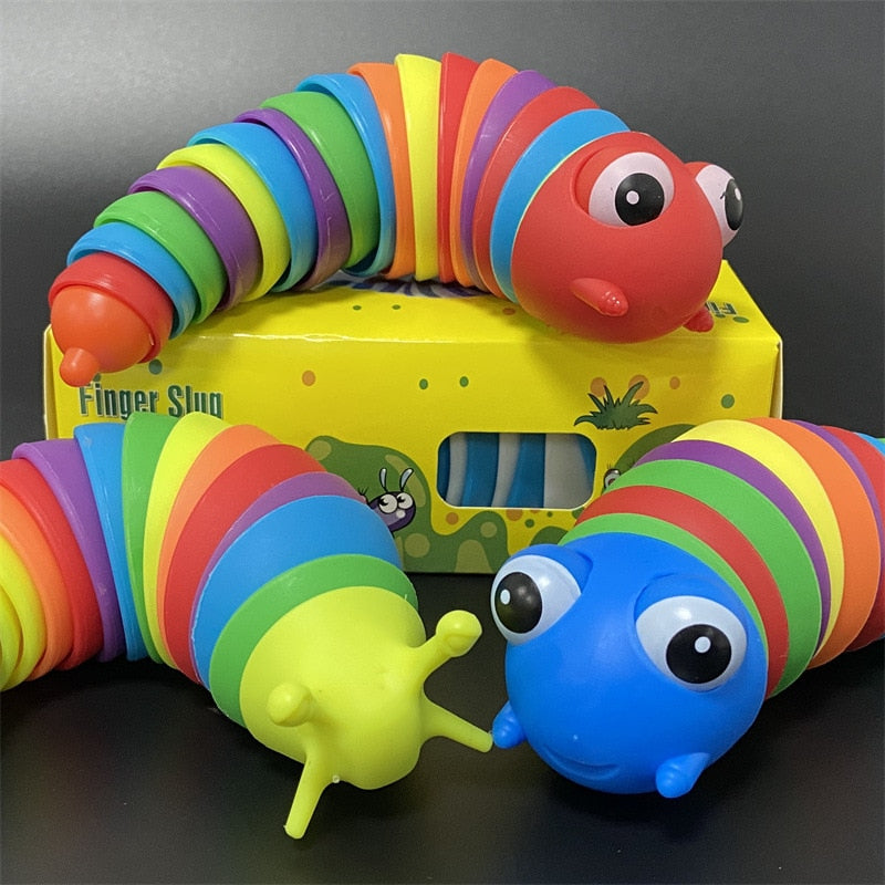 Colorful Snail Fidget Toy for Stress Relief